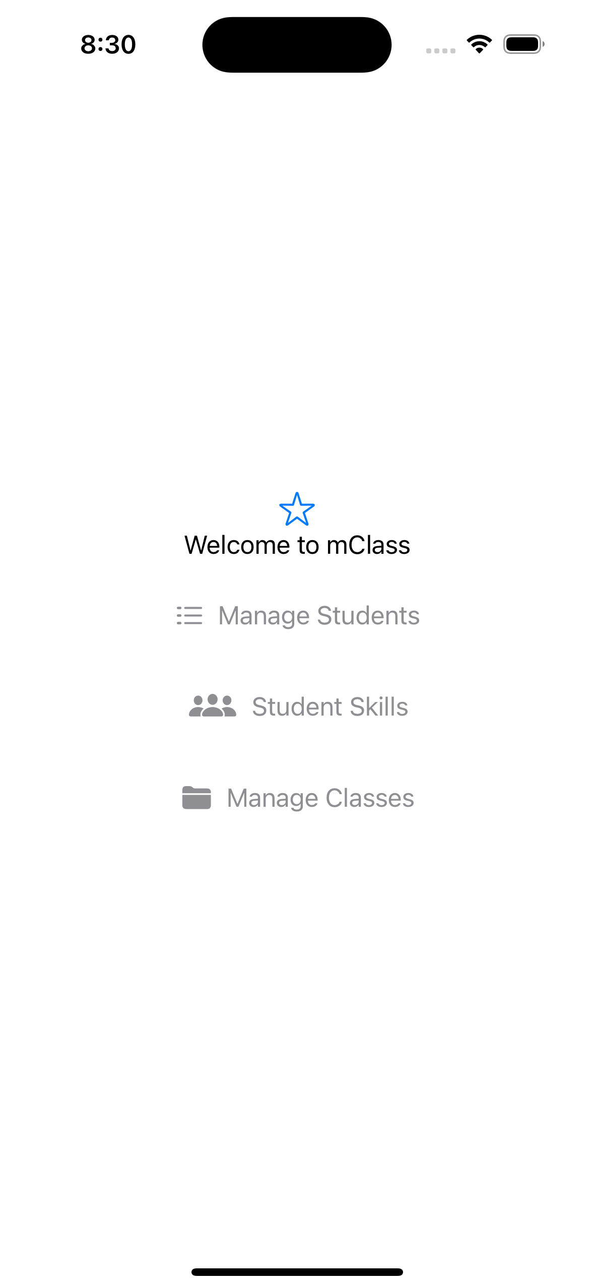 mClass homepage